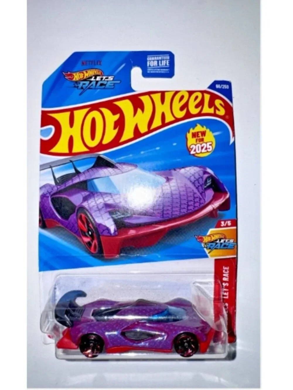 Hot Wheels Street Shrieker Netflix Let's Race 2025 66/250 3/5 New Sealed